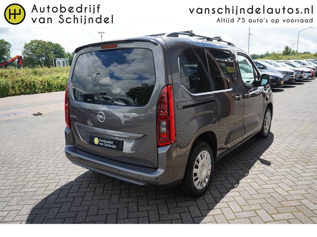 Opel COMBO Life 1.2 TURBO AUTOMAAT 5P 5STOELEN CAMERA NAVI ANDROID-APPLECARPLAY ECC AIRCO CRUISECONTROL STUURVERWARMING PDC V+A BLUETOOTH 2X SCHUIFDEUR ENZ...