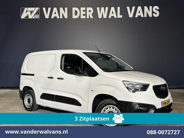 Opel COMBO 1.5D 102pk L1H1 Euro6 Airco | 3-Zits | Camera | Navigatie | Apple Carplay | 1500kg Trekhaak | Cruisecontrol Android Auto, Parkeersensoren, Bijrijdersbank