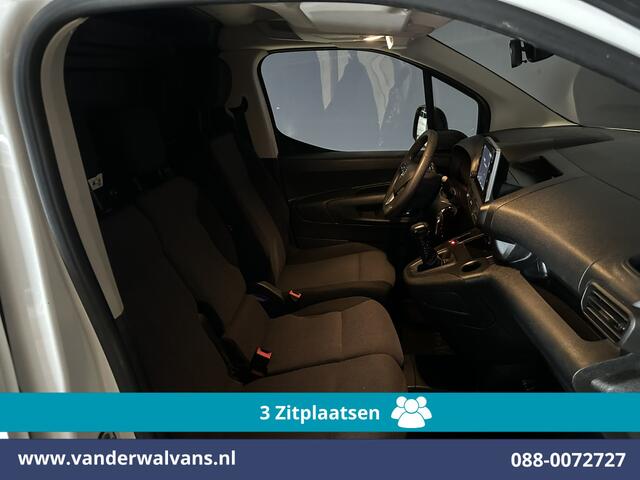 Opel COMBO 1.5D 102pk L1H1 Euro6 Airco | 3-Zits | Camera | Navigatie | Apple Carplay | 1500kg Trekhaak | Cruisecontrol Android Auto, Parkeersensoren, Bijrijdersbank