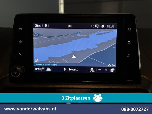 Opel COMBO 1.5D 102pk L1H1 Euro6 Airco | 3-Zits | Camera | Navigatie | Apple Carplay | 1500kg Trekhaak | Cruisecontrol Android Auto, Parkeersensoren, Bijrijdersbank