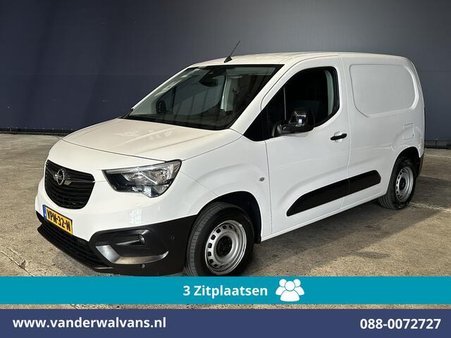 Opel COMBO 1.5D 102pk L1H1 Euro6 Airco | 3-Zits | Camera | Navigatie | Apple Carplay | 1500kg Trekhaak | Cruisecontrol Android Auto, Parkeersensoren, Bijrijdersbank