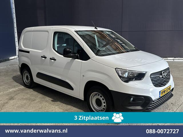 Opel COMBO 1.5D 102pk L1H1 Euro6 Airco | 3-Zits | Camera | Navigatie | Apple Carplay | 1500kg Trekhaak | Cruisecontrol Android Auto, Parkeersensoren, Bijrijdersbank