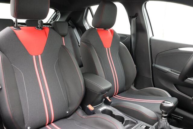 Opel CORSA 1.2 Turbo 100pk GS Line | Navigatie | Climate Control | Keyless Entry | LED | Parkeersensoren | Achteruitrijcamera | Sportonderstel | Zwart dak