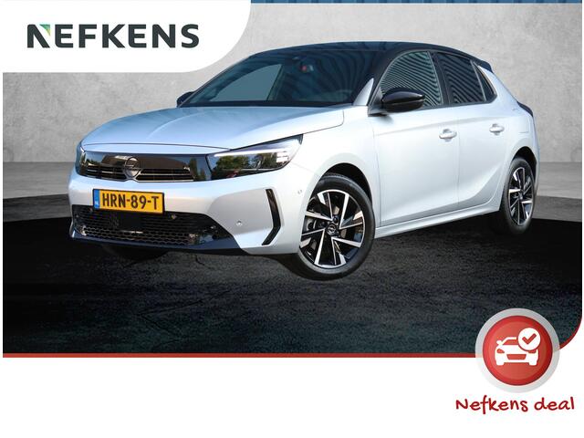 Opel CORSA 1.2 130PK Level 4 | AppleCarplay/AndroidAuto | Panoramadak | stoel & stuur verwarming | Climate Control | Cruise Control | 10"scherm | Camera | Navigatie | LM velgen | Keyless | Two-Tone | LED | Parkeersensoren |