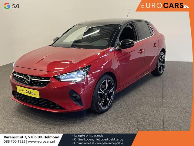 Opel CORSA 1.2 Turbo 100pk Elegance Sky Climate control Cruise control LED Panoramadak Stuurverwarming Stoelverwarming 360 camera Apple Carplay/ Android Auto