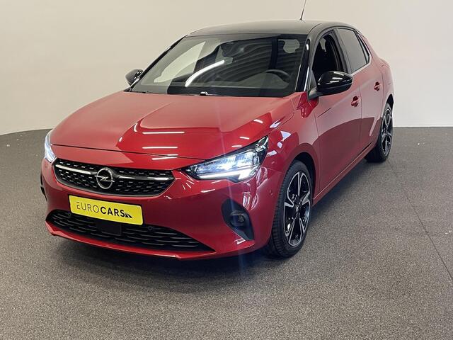 Opel CORSA 1.2 Turbo 100pk Elegance Sky Climate control Cruise control LED Panoramadak Stuurverwarming Stoelverwarming 360 camera Apple Carplay/ Android Auto