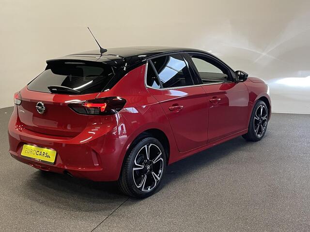 Opel CORSA 1.2 Turbo 100pk Elegance Sky Climate control Cruise control LED Panoramadak Stuurverwarming Stoelverwarming 360 camera Apple Carplay/ Android Auto