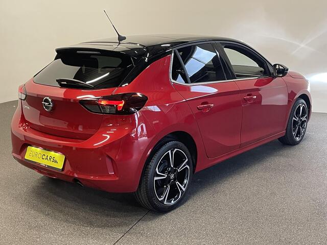 Opel CORSA 1.2 Turbo 100pk Elegance Sky Climate control Cruise control LED Panoramadak Stuurverwarming Stoelverwarming 360 camera Apple Carplay/ Android Auto