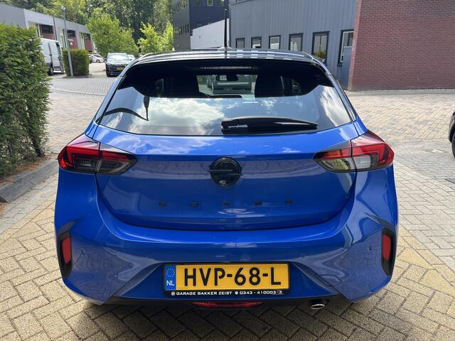 Opel CORSA 1.2 Turbo GS 100PK Stoel/Stuurverwarming, LED, Camera, Dodehoeksensoren