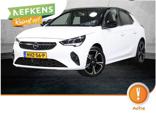 Opel CORSA 1.2 100PK Elegance | AppleCarplay/AndroidAuto | Panoramadak | stoel & stuur verwarming | Climate Control | Cruise Control | Camera | 17'LM velgen | Keyless | Two-Tone | LED | Parkeersensoren |