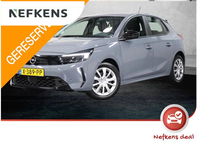 Opel CORSA 1.2 100PK Turbo | AUTOMAAT | AppleCarPlay/AndroidAuto | Airco | Camera | Cruise Control | 10"scherm | LED | Virt.Cockpit | Parkeersensoren Rondom | Isofix |