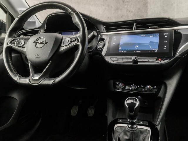 Opel CORSA 1.2 Elegance (VIRTUAL COCKPIT, APPLE CARPLAY, GROOT NAVI, LEDER, STUUR/STOELVERWARMING, 360 CAMERA, GETINT GLAS, KEYLESS, LED KOPLAMPEN, NIEUWSTAAT)