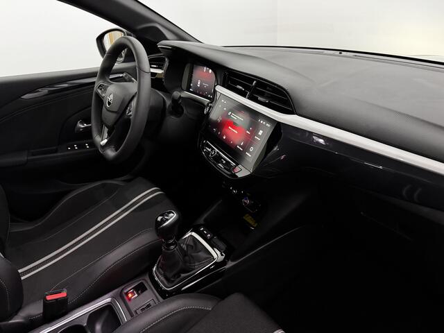 Opel CORSA 1.2 Turbo GS Pano, Half leder. Camera, Apple carplay, Clima, Virtual desk, Rijstrook correctie