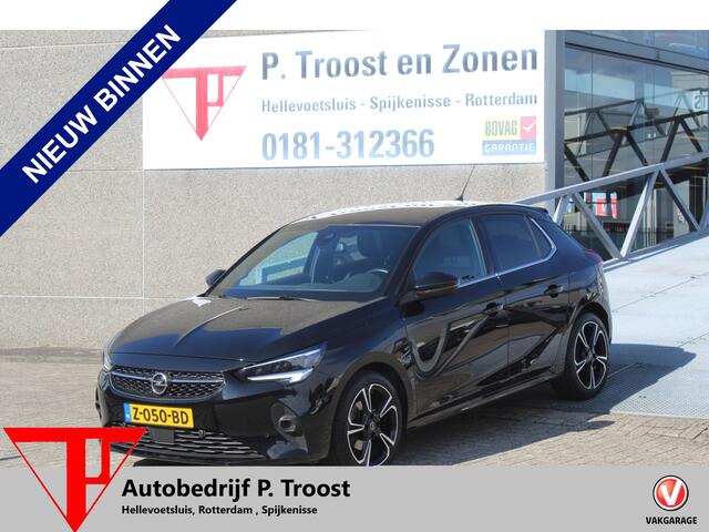 Opel CORSA 1.2 GS Line Panoramadak/Virtual cockpit/Apple carplay/Achteruitrijcamera/Parkeersensoren rondom/Stoelverwarming/Stuurverwarming/Dodehoek detectie/Climate control/17'' Lichtmetalen velgen.