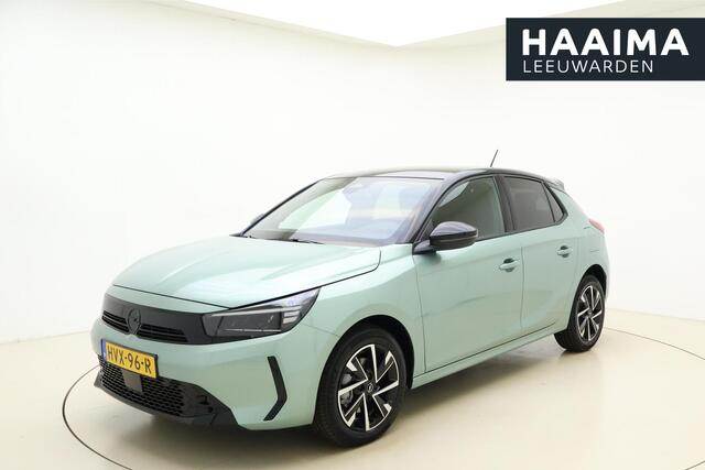 Opel CORSA 1.2 Turbo Hybrid Yes Automaat | Navigatie via Carplay | Stoel & Stuurverwarming | Parkeersensoren | Zwart dak | Extra getint glas | Lichtmetalen velgen