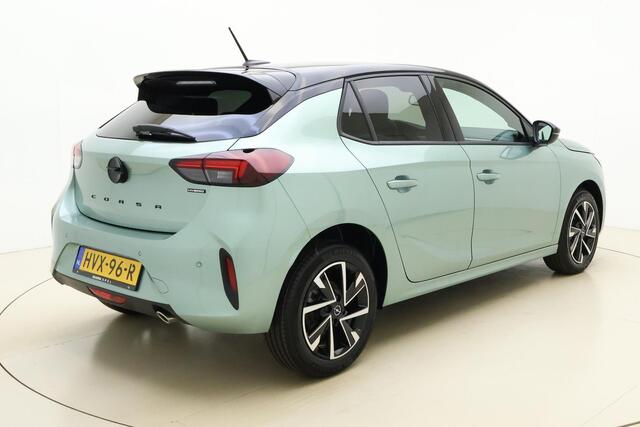 Opel CORSA 1.2 Turbo Hybrid Yes Automaat | Navigatie via Carplay | Stoel & Stuurverwarming | Parkeersensoren | Zwart dak | Extra getint glas | Lichtmetalen velgen