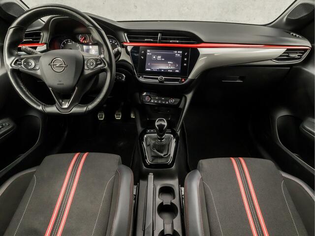 Opel CORSA 1.2 GS Line (APPLE CARPLAY, GROOT NAVI, LEDER, ZWART HEMEL, LED KOPLAMPEN, SPORTSTOELEN, LM VELGEN, CRUISE, NIEUWSTAAT)