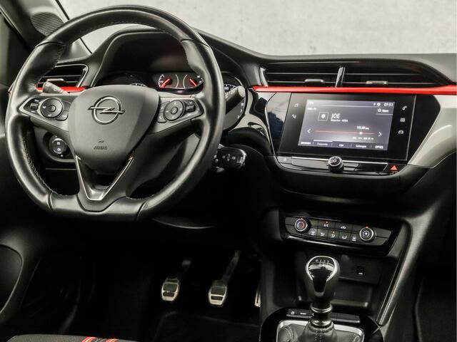 Opel CORSA 1.2 GS Line (APPLE CARPLAY, GROOT NAVI, LEDER, ZWART HEMEL, LED KOPLAMPEN, SPORTSTOELEN, LM VELGEN, CRUISE, NIEUWSTAAT)