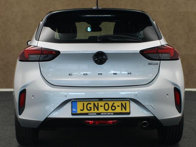 Opel CORSA 1.2 Turbo Hybrid GS DIRECT UIT VOORRAAD LEVERBAAR- ORIGINEEL NEDERLANDSE AUTO - PARKEERSENSOREN VOOR/ ACHTER - SPORTSTOELEN - DODEHOEK DETECTIE - CAMERA - TWO TONE LAK - VOORSTOELEN EN STUUR VERWARMD - APPLE CARPLAY/ ANDROID AUTO -