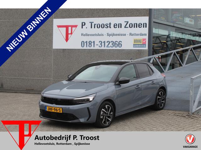 Opel CORSA 1.2 Turbo GS Camera achter/Cruise control/Climate control/Startknop/App connect/Dode hoek sensor/Lane assist/Led voor en achter/Parkersensoren voor en achter/Licht metalen velgen