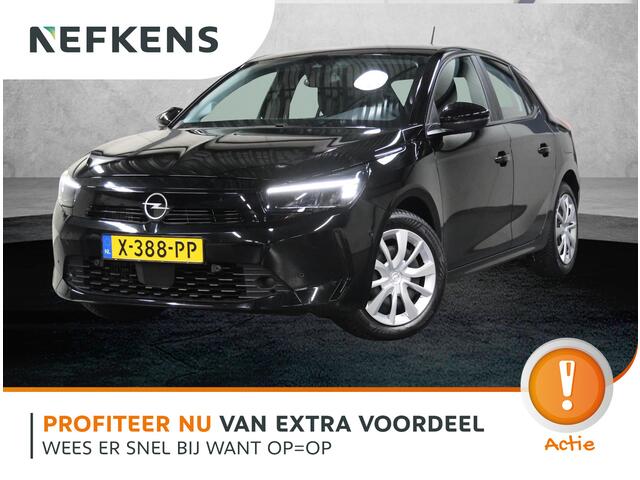 Opel CORSA 1.2 100PK Turbo | AUTOMAAT | AppleCarplay/AndroidAuto | Airco | Cruise Control | 10"scherm | Camera | LED | Parkeersensoren | Isofix | All Season Banden |