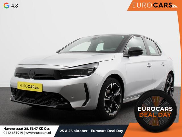 Opel CORSA 1.2 GS | Panorama dak | Achteruitrij camera | Parkeersensoren | Cruise control | LED | Verwarmde voorstoelen | Stuurwiel verwarmd | Climate control | Apple carplay/ Android Auto |