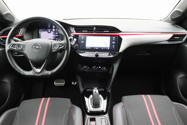 Opel CORSA 1.2 GS Line Automaat LED, Climate, Cruise, Apple Carplay, Navigatie, Keyless, 17''