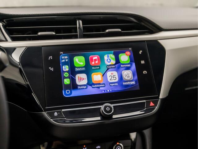Opel CORSA 1.2 Sport (APPLE CARPLAY, GROOT NAVI, PARKEERSENSOREN, GETINT GLAS, SPORTSTOELEN, CRUISE, DAB+, NIEUWE APK, NIEUWSTAAT)