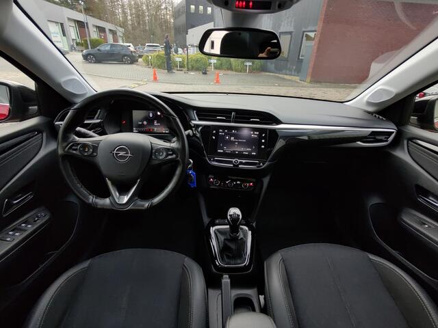 Opel CORSA 1.2 Elegance, Panoramadak, LED, Halfleder, Riem vervangen, Camera