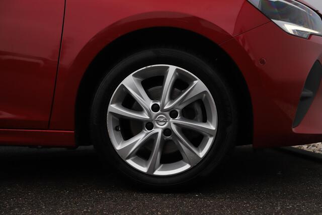 Opel CORSA 1.2 Elegance 102PK Lesauto Dubbele Bediening Half Leder 16 inch LMV Keyless Virtual Cockpit Climate Cruise Control Navigatie Achteruitrijcamera LED Parkeersensors Dodehoek