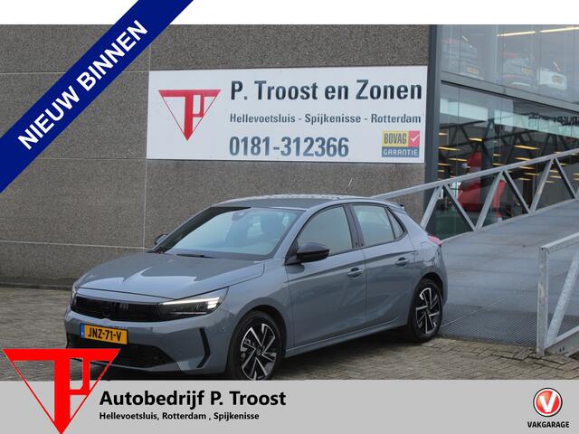 Opel CORSA 1.2 Turbo GS Applecarplay/Achteruitrijcamera/Cuise control/Lane assist/Dodehoekdetectie/Parkeersensoren rondom/Inklapbare spiegels/Half lederen sportstoelen/Led koplampen