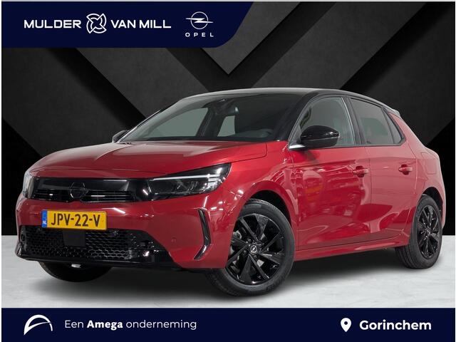 Opel CORSA GS 1.2 Turbo Hybrid 110pk | ZOMER + WINTERSET | TWO-TONE! | 180° CAMERA | APPLE CARPLAY / ANDROID AUTO | STOEL + STUURVERWARMING | ISOFIX | DAKSPOILER |