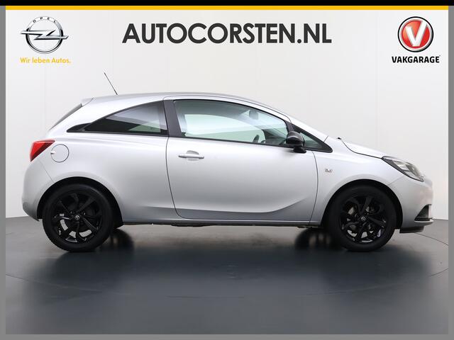 Opel CORSA 1.4I-16V 90PK Navi* SportSt. Airco Cruise Control Black Edition Regen-Lichtsensor Lmv Mistlampen Privacy Glas