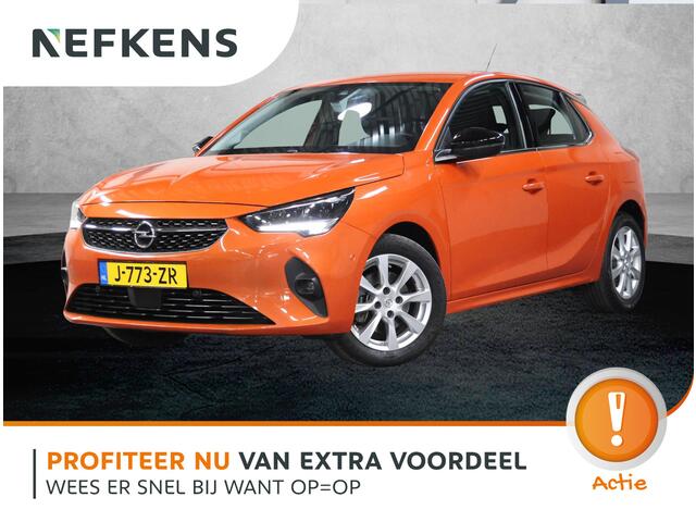 Opel CORSA 100PK Elegance | 1ste eigenaar | AUTOMAAT | AppleCarplay/Android Auto | Camera | Cruise Control | Navigatie | LEER/Stof | Armsteun | Airco | Parkeersensoren |