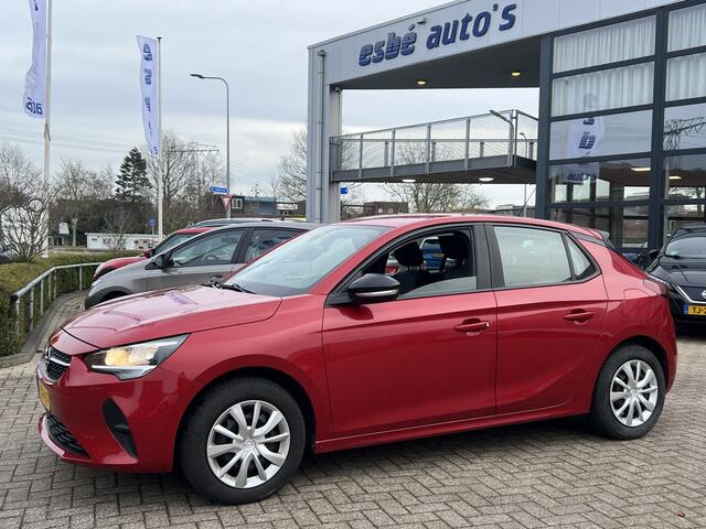Opel CORSA 1.2 5 Drs Edition Trekhaak Navigatie Apple Carplay Android Auto DAB Parkeersensoren Cruise Control NL Auto Lage Kilometerstand Rood Metallic