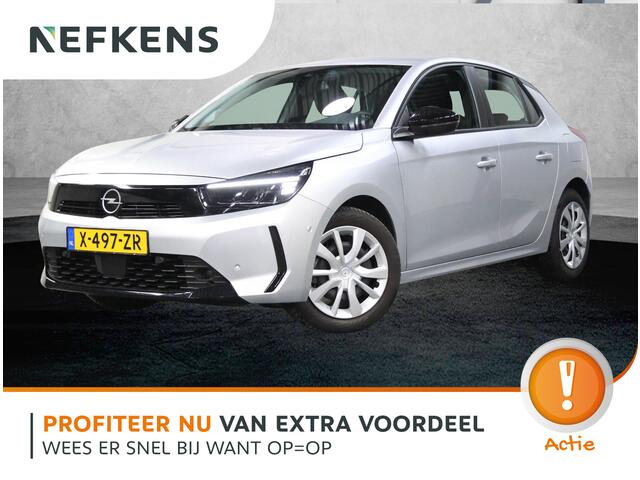 Opel CORSA 1.2 100PK | Navigatie | Airco | Cruise Control | Achteruitrijcamera | Dodehoekdetectie | LED | Apple Carplay/Android Auto | Isofix |