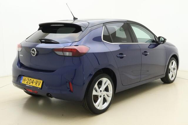 Opel CORSA 1.2 Elegance 100 PK | Navigatie | Climate control | 17" Lichtmetalen velgen | Extra getint glas | Stoel & Stuurverwarming | Cruise control | Weinig kilometers