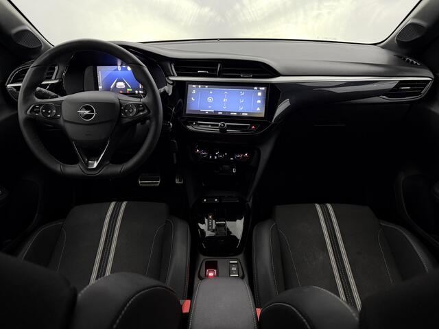 Opel CORSA 1.2 Turbo Hybrid GS Camera, Half leder, Cruise control, Stoelverwarming, Rijstrook correctie, A start stop, Virtual desk