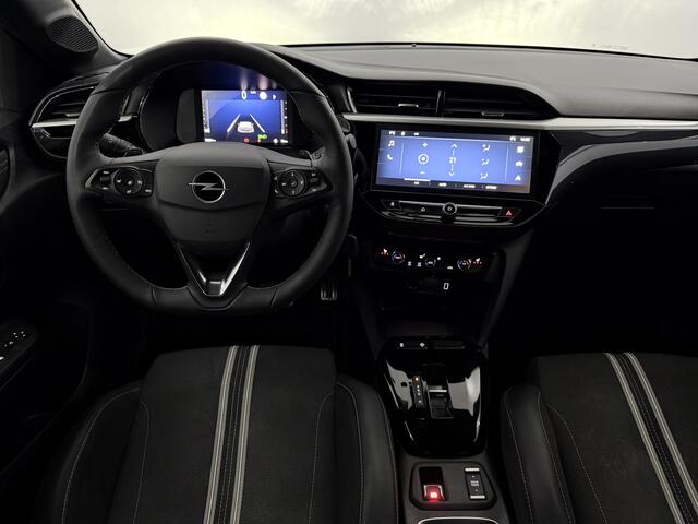 Opel CORSA 1.2 Turbo Hybrid GS Camera, Half leder, Cruise control, Stoelverwarming, Rijstrook correctie, A start stop, Virtual desk