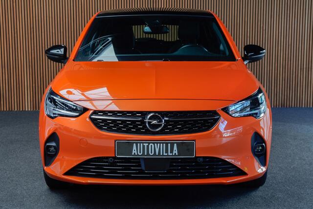 Opel CORSA 1.2 T Aut. Panodak Leer Navi Camera Stuurverwarm. Stoelverwarming Climate C. PDC Parkeerassistent Cruise C. Zwarte binnenhemel LM velgen BTW auto