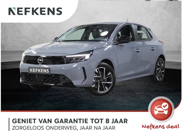 Opel CORSA 1.2 Turbo Hybrid Edition | Tot 8 jaar Garantie | Stoel & Stuur verwarming | Camera | Parkeersensoren | Dodehoekdetectie | Armsteun | Lichtmetalen Velgen | Airco | Apple Carplay/ Android auto |