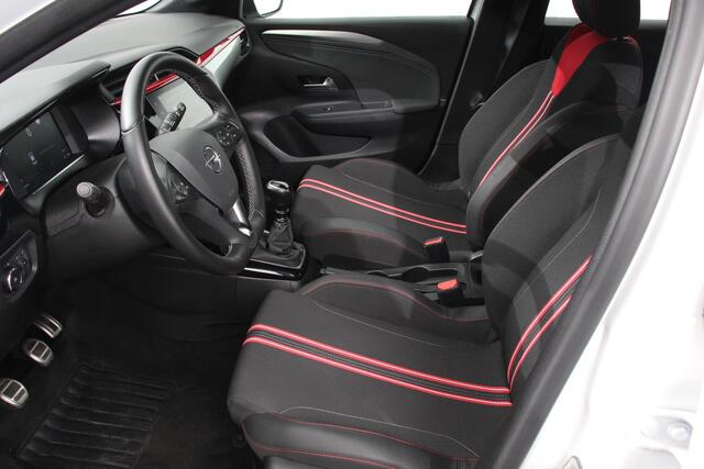 Opel CORSA 1.2 Turbo 102pk GS Line | Navigatie | Apple Carplay/Android Auto | Airco | Cruise Control | Lichtmetalen velgen | Digitaal Dashboard | Sportstoelen