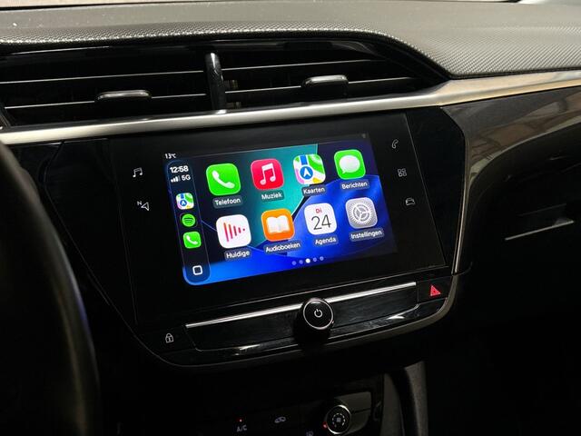 Opel CORSA 1.2 Elegance (VIRTUAL COCKPIT, APPLE CARPLAY, GROOT NAVI, SPORTSTOELEN, LED KOPLAMPEN, PARKEERSENSOREN, LM VELGEN, NIEUWSTAAT)