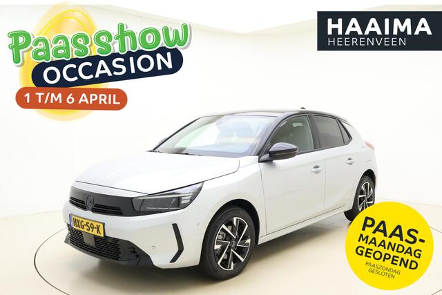 Opel CORSA 1.2 Turbo 100pk GS | Navigatie | Climate control | Stoel & stuurverwarming | Camera | Lichtmetalen velgen | Extra getint glas | Zwart dak