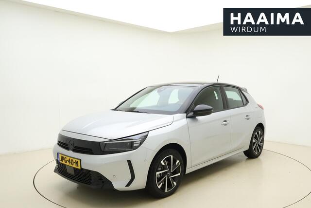 Opel CORSA 1.2 Turbo Hybrid GS Automaat | Navigatie via Carplay | Camera | Stoel & Stuurverwarming | Parkeersensoren | Lichtmetalen velgen | Zwart dak