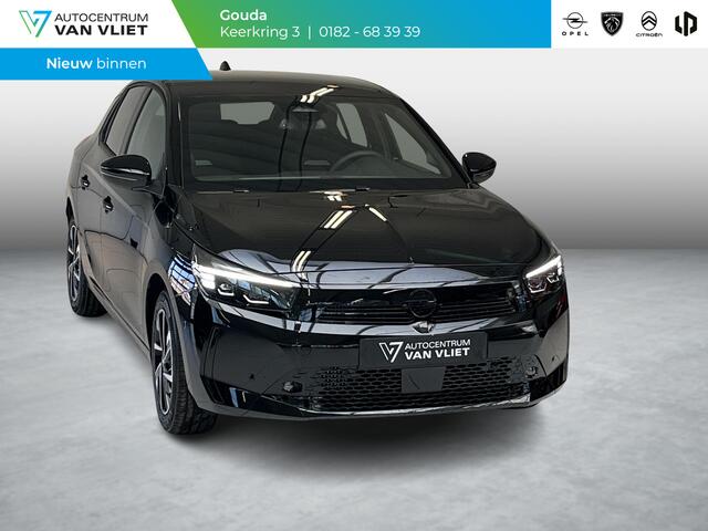 Opel CORSA 1.2 Turbo Hybrid GS 1-2026, 11 Km, Hybride benzine, Automaat, 81 kW, Black pearl paint (KTV), Marge, Gebruikt, Bedrijfsvoorraad(Autocentrum Van Vliet Gouda) , Autocentrum Van Vliet Gouda