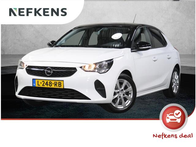 Opel CORSA 100PK Edition | 1ste eigenaar | Camera | ZWART DAK | AppleCarPlay/AndroidAuto | Airco | DAB Radio | 16"LMV | Trekhaak | Parkeersensoren | Privacy Glass | Isofix | All Season Banden |
