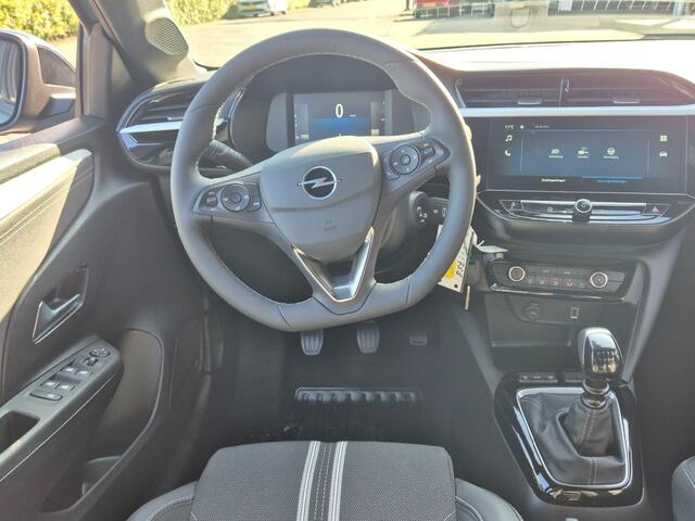 Opel CORSA 1.2 TURBO GS CAMERA CARPLAY HALF-LEER LANE-ASSIST CRUISE-CONTROL AIRCO LMV PDC