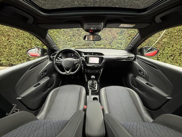 Opel CORSA 1.2 Turbo 100pk Ultimate l PANO-DAK l CAMERA l ECC l LED l NAVI l STOEL/STUUR-VERW. l 14.000km