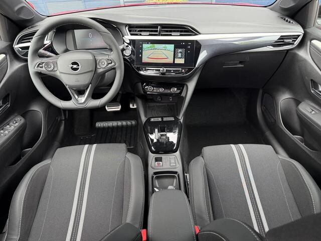 Opel CORSA 1.2 Turbo Hybrid GS | Uit voorraad leverbaar! | Actieprijs inclusief inruilpremie | 110PK | AUTOMAAT | Keyless Entry | LED Matrix | Navigatie | Keyless Start | Climate Control |